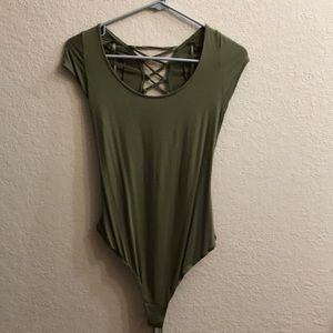 free people open back bodysuit